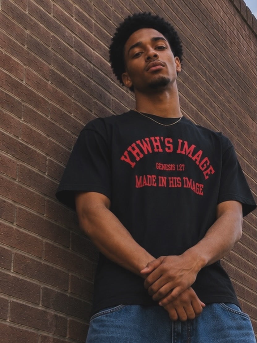 YHWHs Image Curved Tee