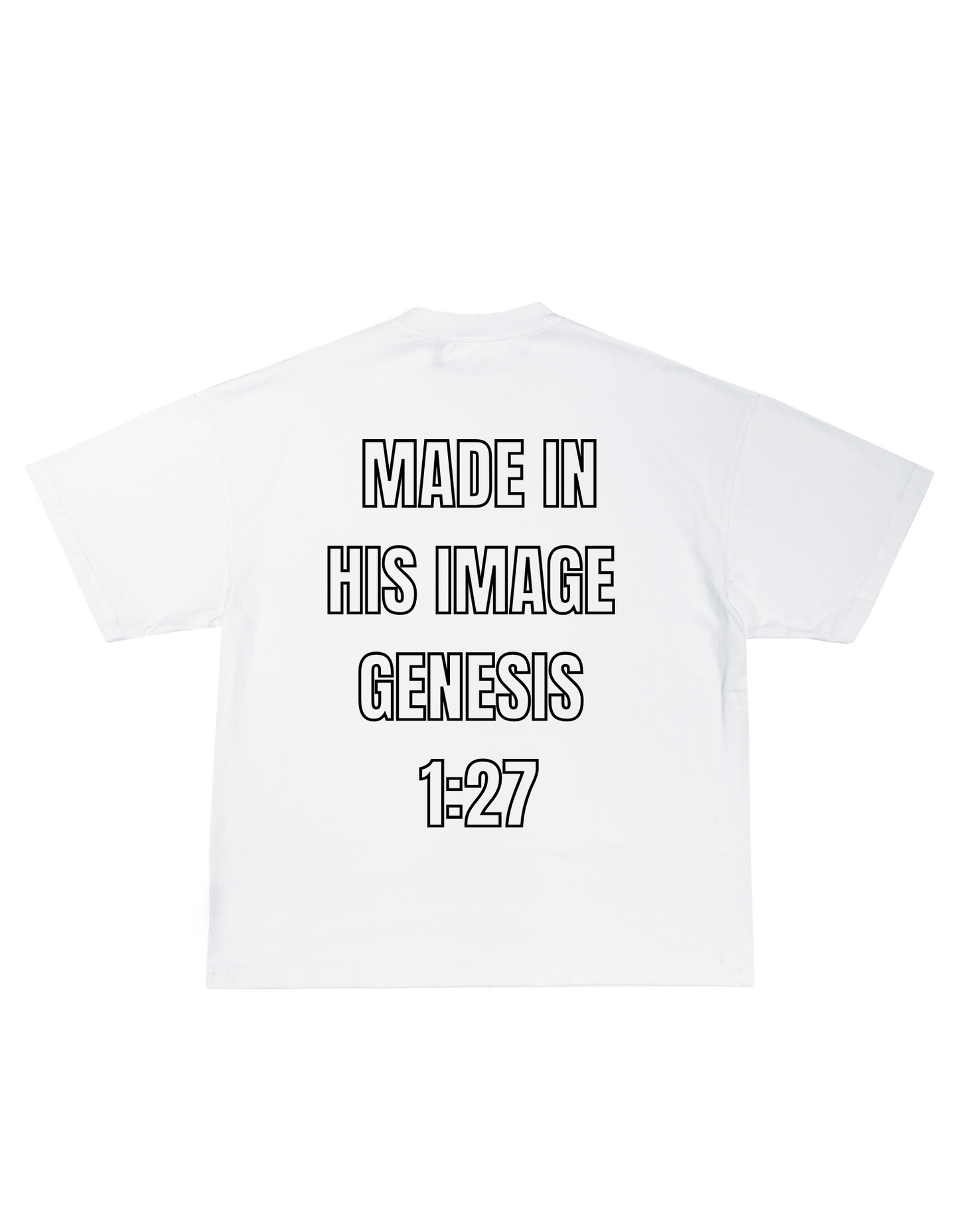 Made in His Image Tee White