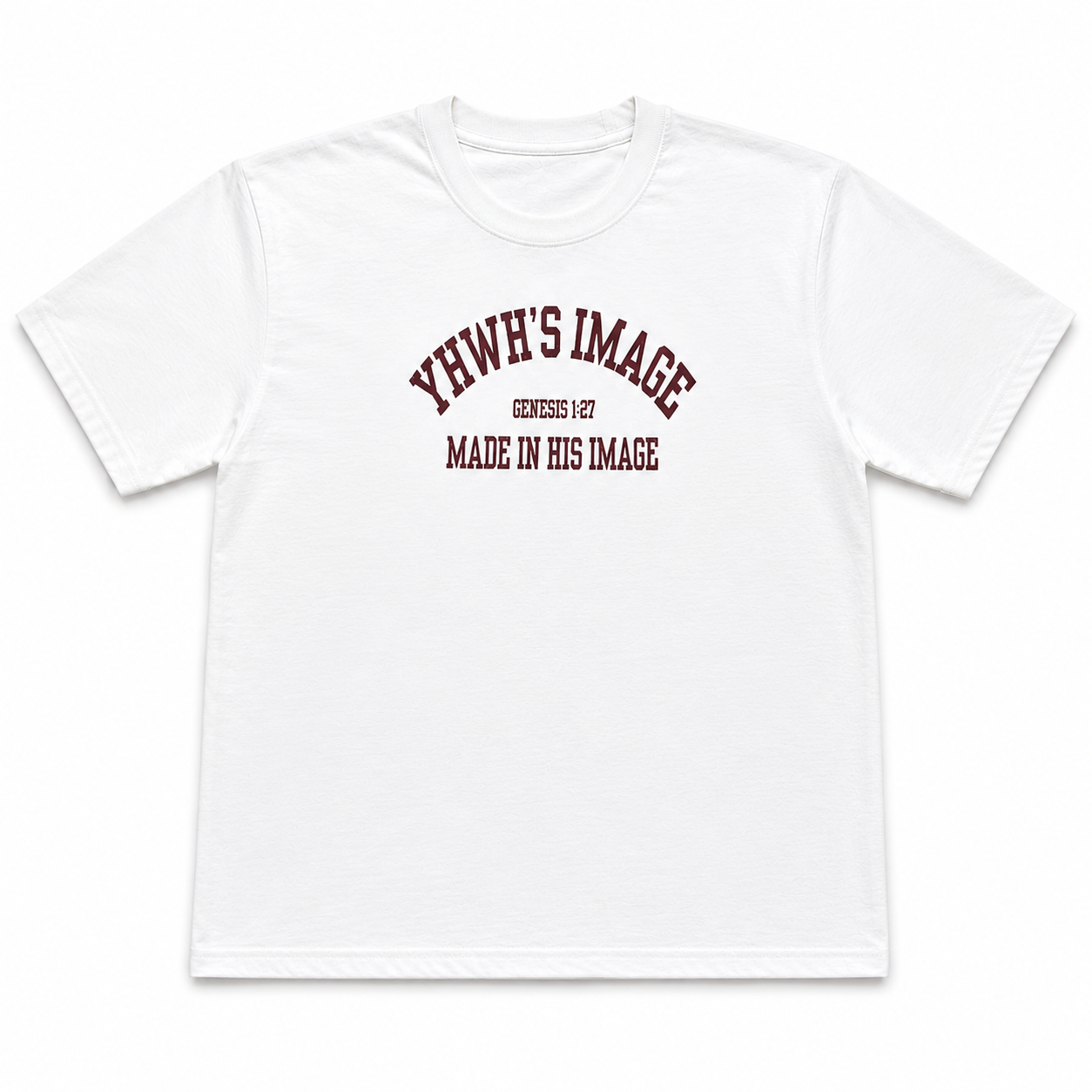YHWHs Image Curved Tee