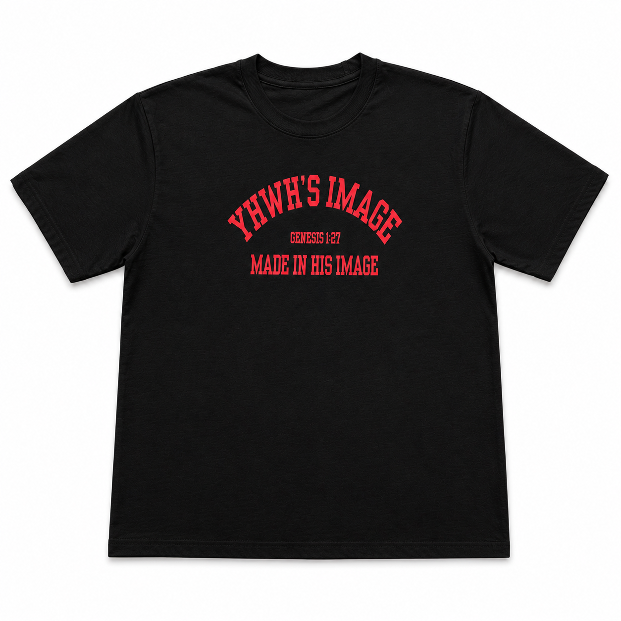 YHWHs Image Curved Tee