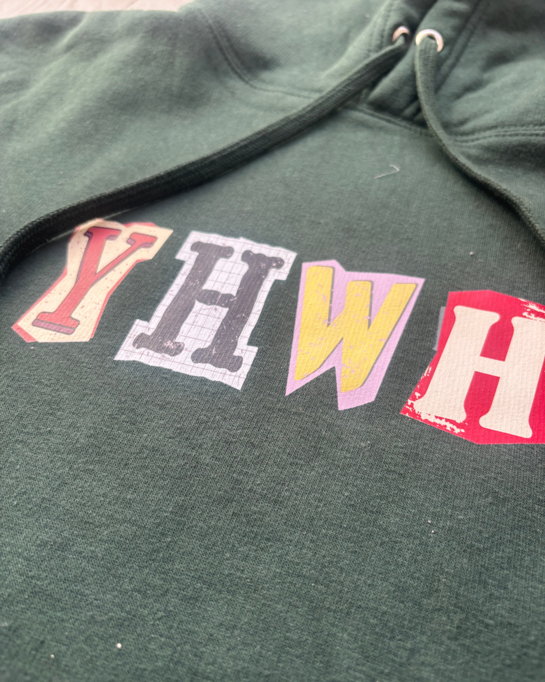 YHWH 90's Style Hoodie
