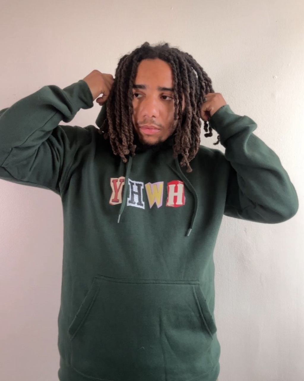 YHWH 90's Style Hoodie