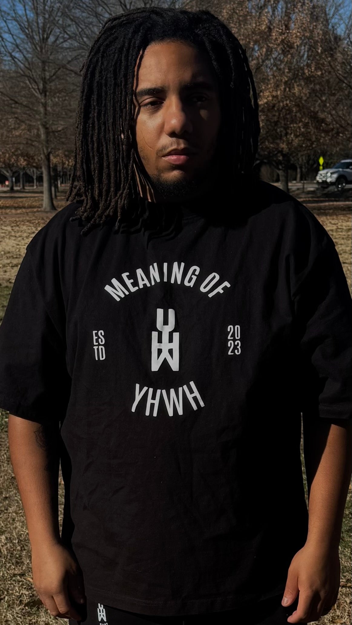 "Meaning of YHWH" T Shirt (Black)