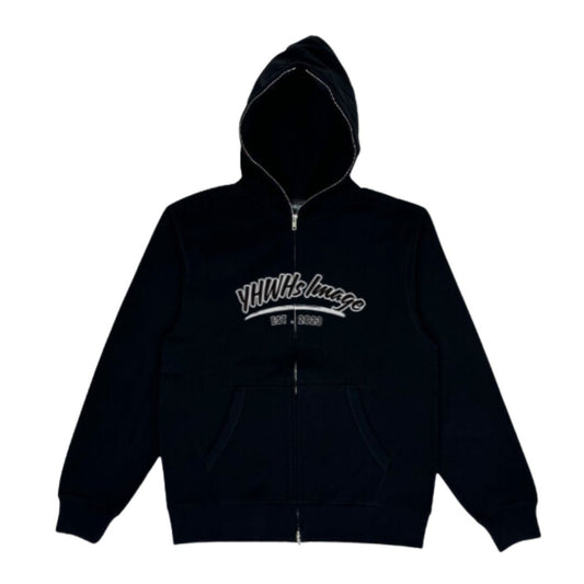 YHWH's Image Zip up Black