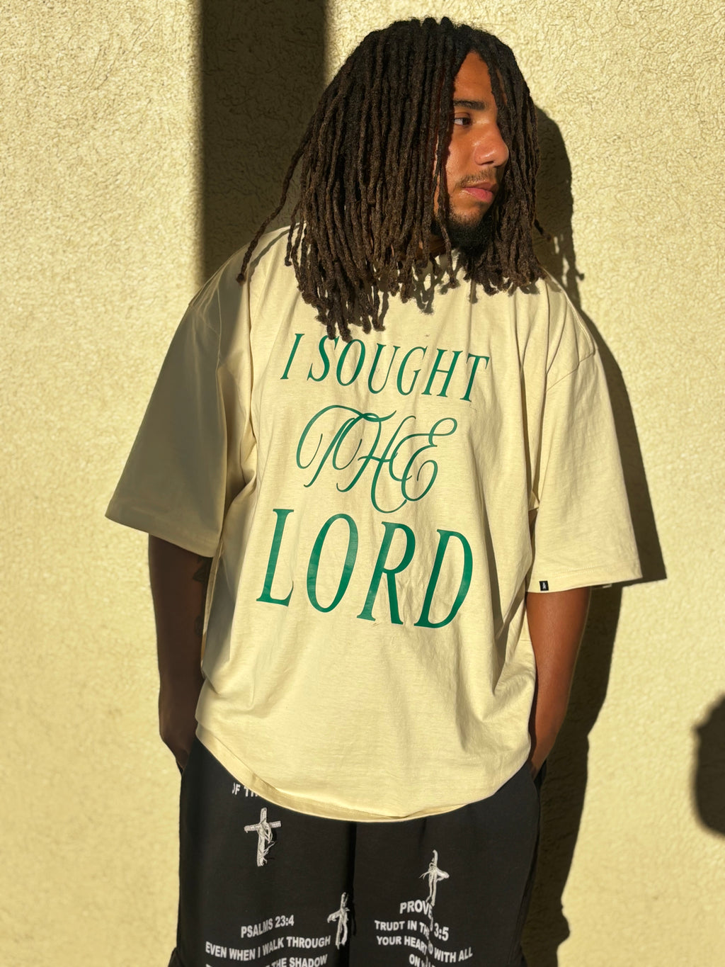 Psalms 34:4 Oversized Tee