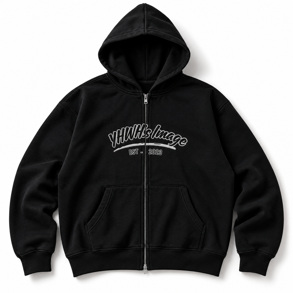 YHWH's Image Essentials Zip up Hoodie