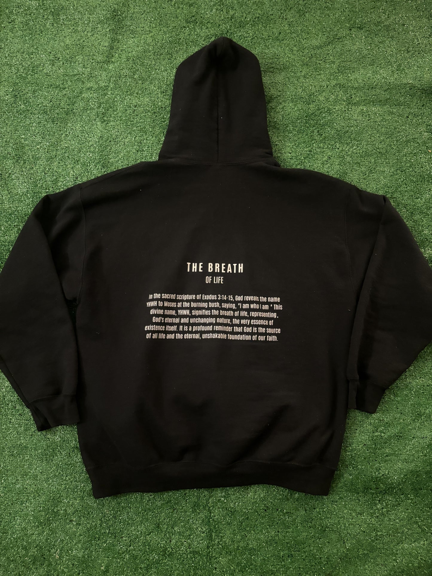 Meaning of YHWH Hoodie Black