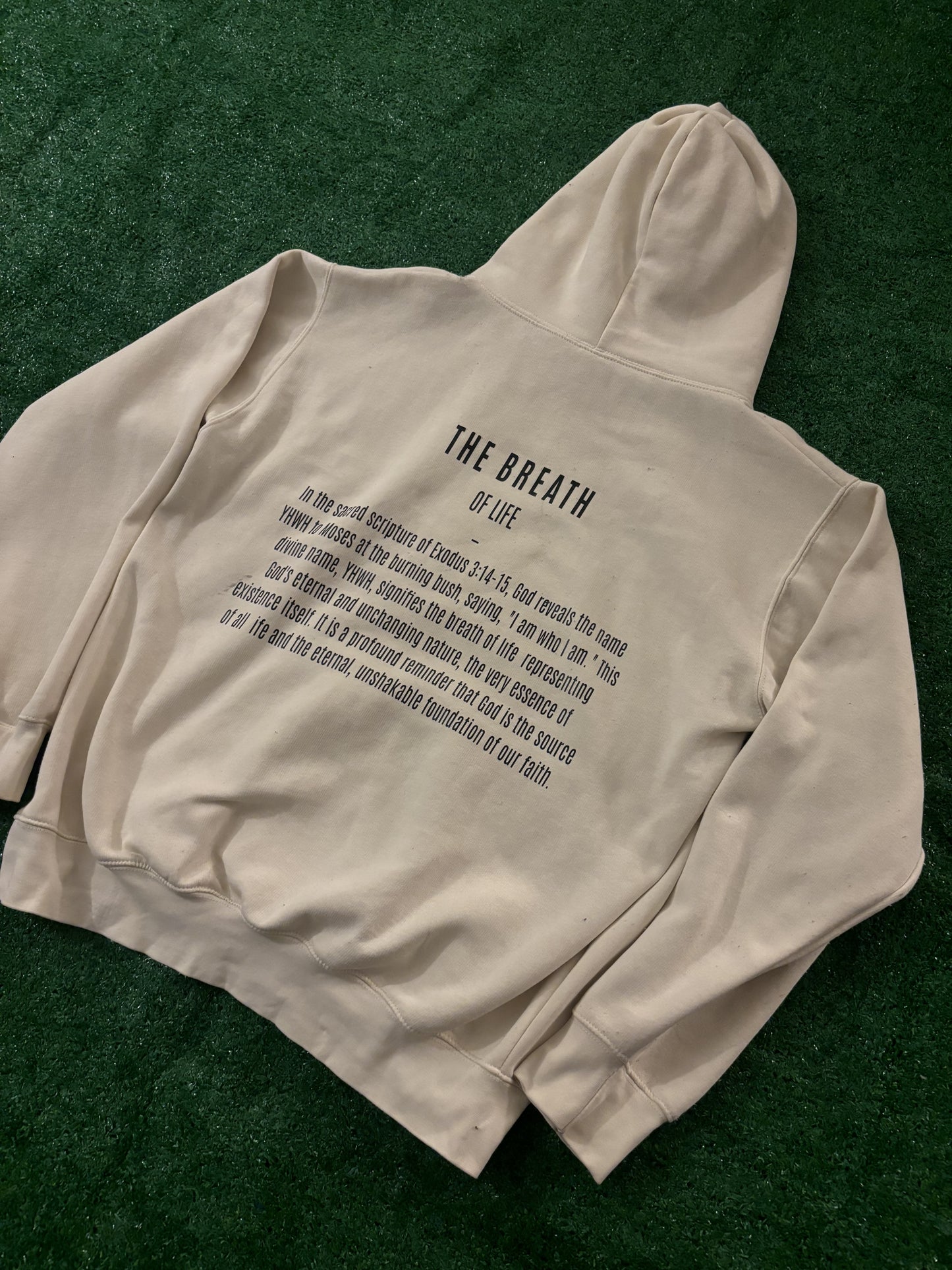 Meaning of YHWH Hoodie Sand