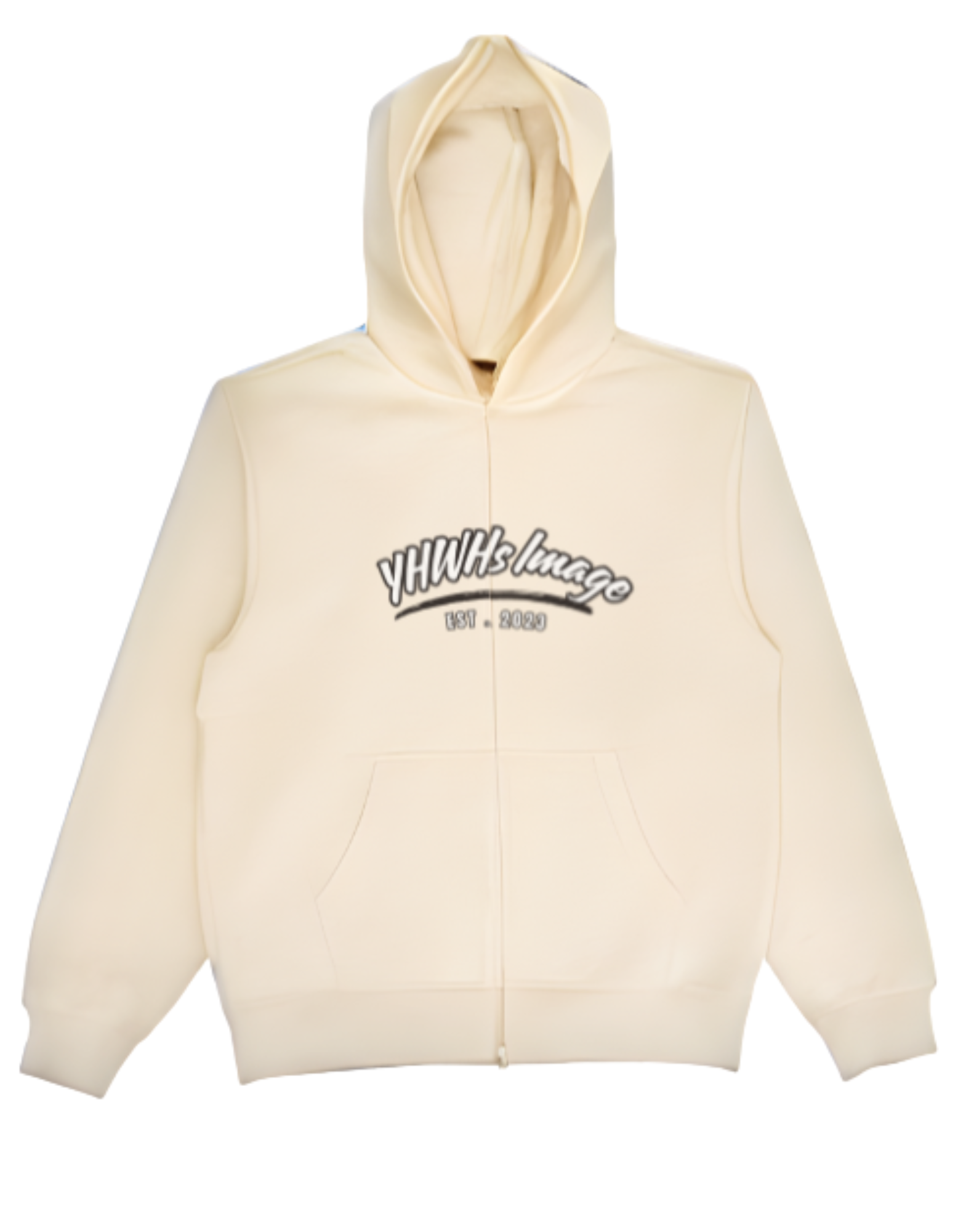 YHWH's Image Essentials Zip up (Off-White)