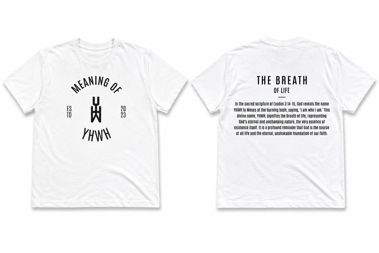 Meaning of YHWH Tee