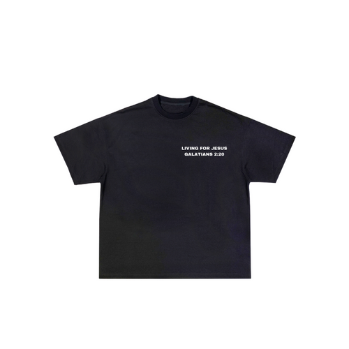Front Mockup Living For Jesus Tee