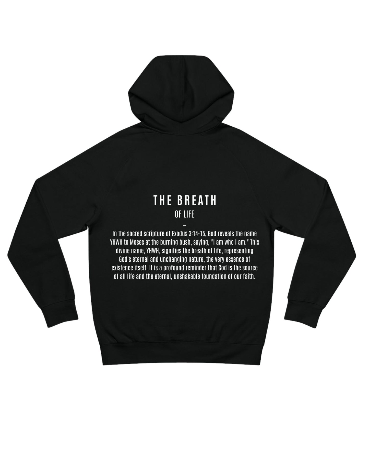 Meaning of YHWH Hoodie Black