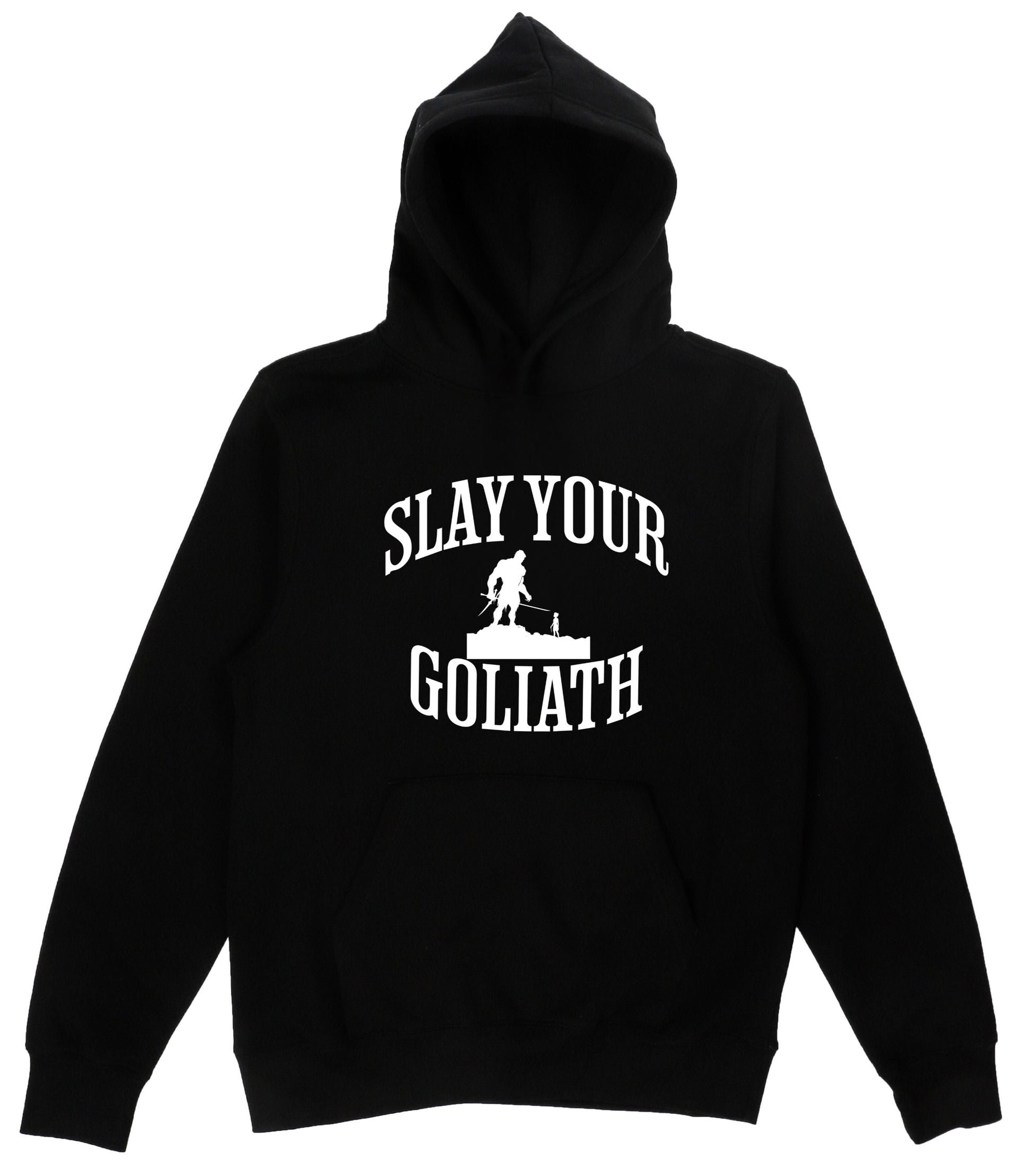 slay your goliath front mock