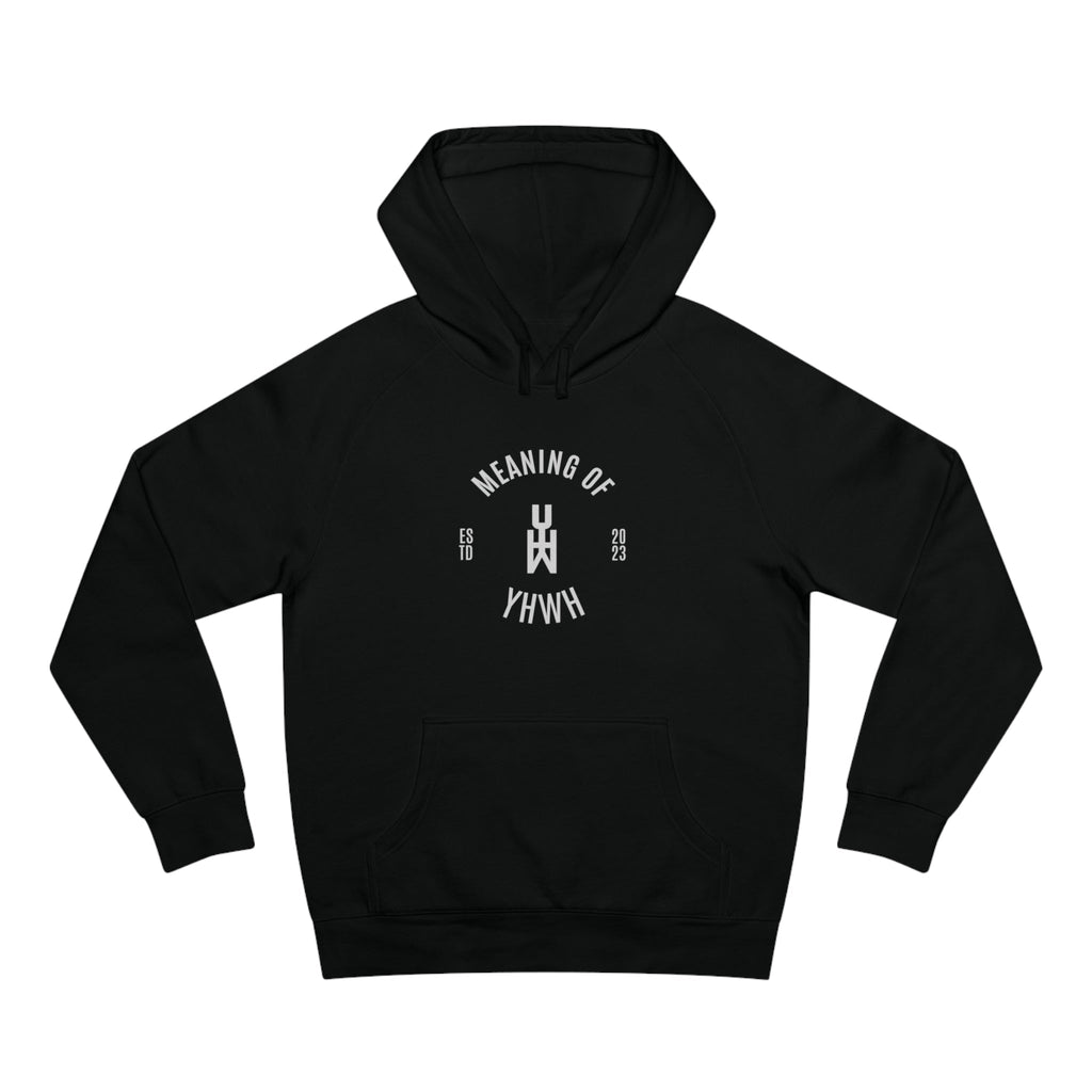 Meaning of YHWH Hoodie front mockup 